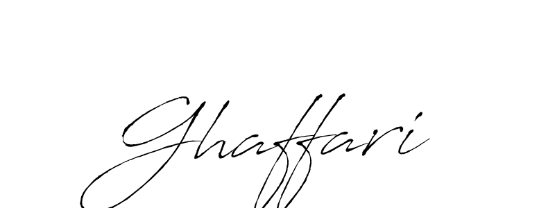Use a signature maker to create a handwritten signature online. With this signature software, you can design (Antro_Vectra) your own signature for name Ghaffari. Ghaffari signature style 6 images and pictures png