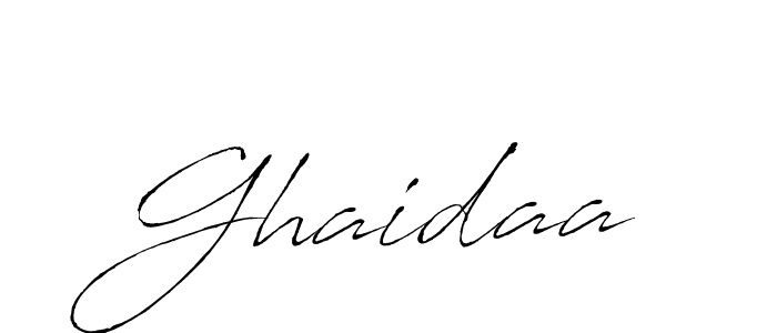 Make a beautiful signature design for name Ghaidaa. Use this online signature maker to create a handwritten signature for free. Ghaidaa signature style 6 images and pictures png