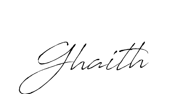 Also we have Ghaith name is the best signature style. Create professional handwritten signature collection using Antro_Vectra autograph style. Ghaith signature style 6 images and pictures png