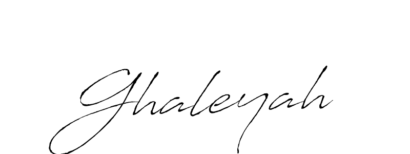 How to make Ghaleyah signature? Antro_Vectra is a professional autograph style. Create handwritten signature for Ghaleyah name. Ghaleyah signature style 6 images and pictures png