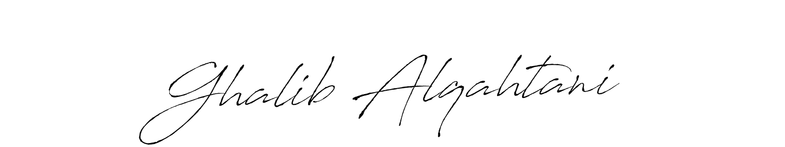 This is the best signature style for the Ghalib Alqahtani name. Also you like these signature font (Antro_Vectra). Mix name signature. Ghalib Alqahtani signature style 6 images and pictures png