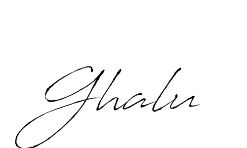 How to make Ghalu name signature. Use Antro_Vectra style for creating short signs online. This is the latest handwritten sign. Ghalu signature style 6 images and pictures png