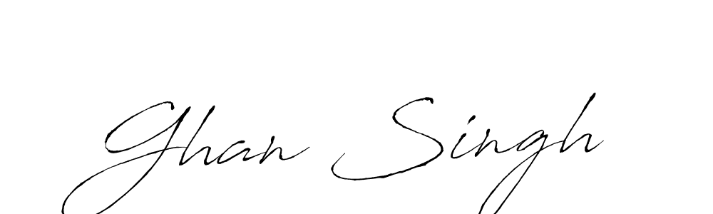 Use a signature maker to create a handwritten signature online. With this signature software, you can design (Antro_Vectra) your own signature for name Ghan Singh. Ghan Singh signature style 6 images and pictures png