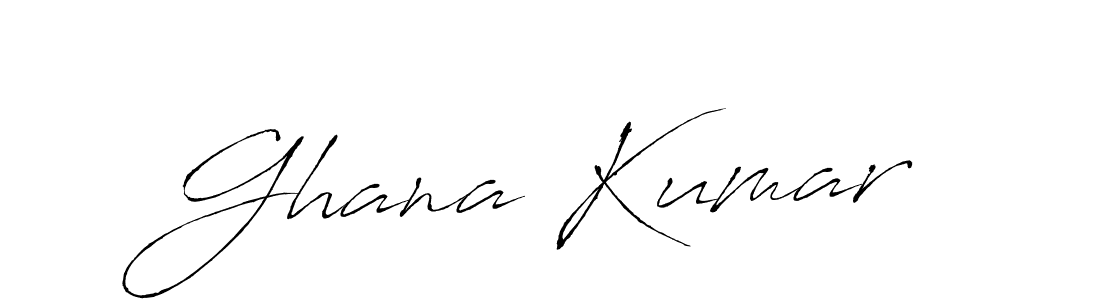 Use a signature maker to create a handwritten signature online. With this signature software, you can design (Antro_Vectra) your own signature for name Ghana Kumar. Ghana Kumar signature style 6 images and pictures png