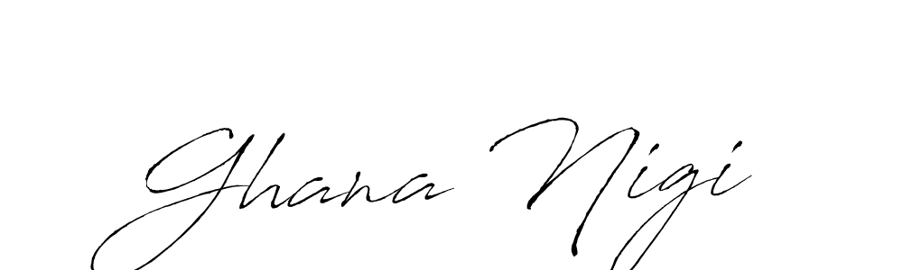 Ghana Nigi stylish signature style. Best Handwritten Sign (Antro_Vectra) for my name. Handwritten Signature Collection Ideas for my name Ghana Nigi. Ghana Nigi signature style 6 images and pictures png