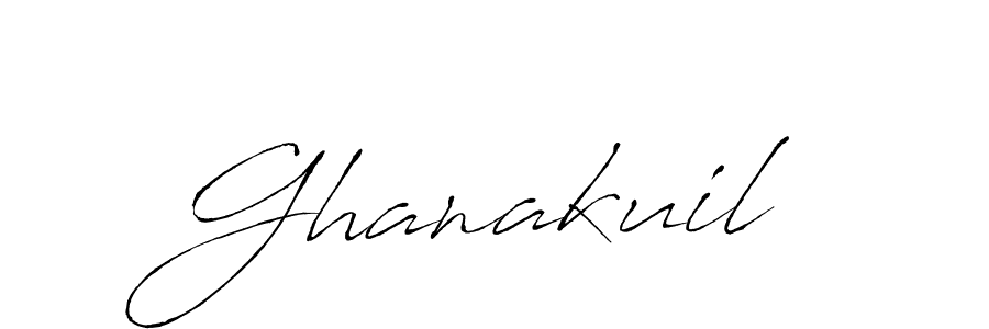 Ghanakuil stylish signature style. Best Handwritten Sign (Antro_Vectra) for my name. Handwritten Signature Collection Ideas for my name Ghanakuil. Ghanakuil signature style 6 images and pictures png