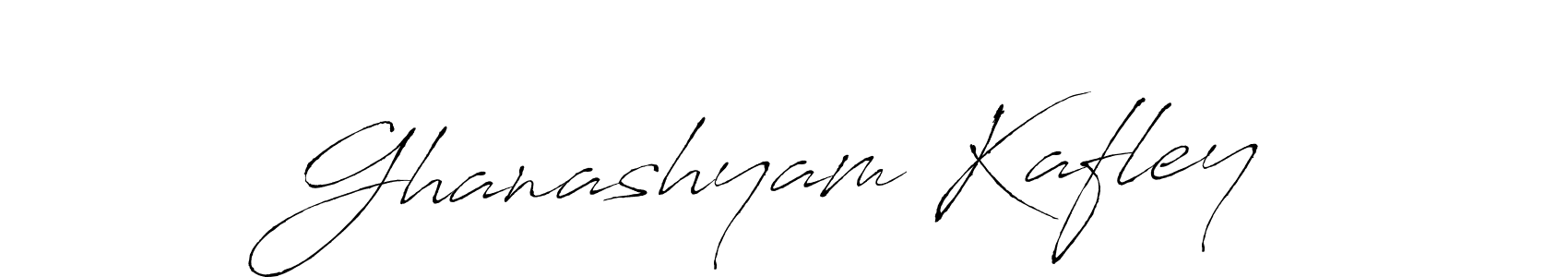 Create a beautiful signature design for name Ghanashyam Kafley. With this signature (Antro_Vectra) fonts, you can make a handwritten signature for free. Ghanashyam Kafley signature style 6 images and pictures png