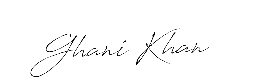 It looks lik you need a new signature style for name Ghani Khan. Design unique handwritten (Antro_Vectra) signature with our free signature maker in just a few clicks. Ghani Khan signature style 6 images and pictures png