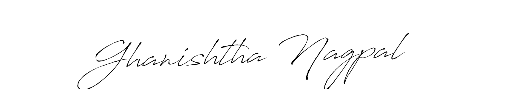 You should practise on your own different ways (Antro_Vectra) to write your name (Ghanishtha Nagpal) in signature. don't let someone else do it for you. Ghanishtha Nagpal signature style 6 images and pictures png