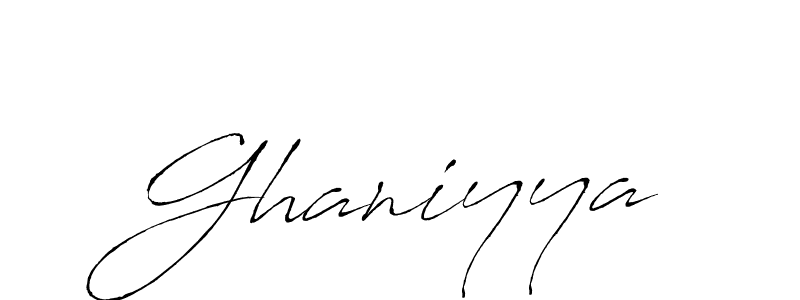 Once you've used our free online signature maker to create your best signature Antro_Vectra style, it's time to enjoy all of the benefits that Ghaniyya name signing documents. Ghaniyya signature style 6 images and pictures png