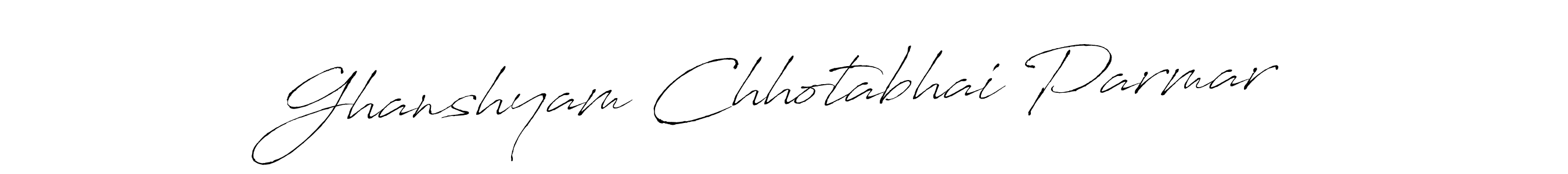 You should practise on your own different ways (Antro_Vectra) to write your name (Ghanshyam Chhotabhai Parmar) in signature. don't let someone else do it for you. Ghanshyam Chhotabhai Parmar signature style 6 images and pictures png