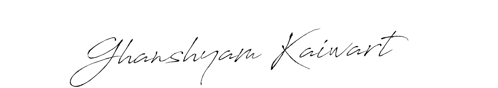 Antro_Vectra is a professional signature style that is perfect for those who want to add a touch of class to their signature. It is also a great choice for those who want to make their signature more unique. Get Ghanshyam Kaiwart name to fancy signature for free. Ghanshyam Kaiwart signature style 6 images and pictures png