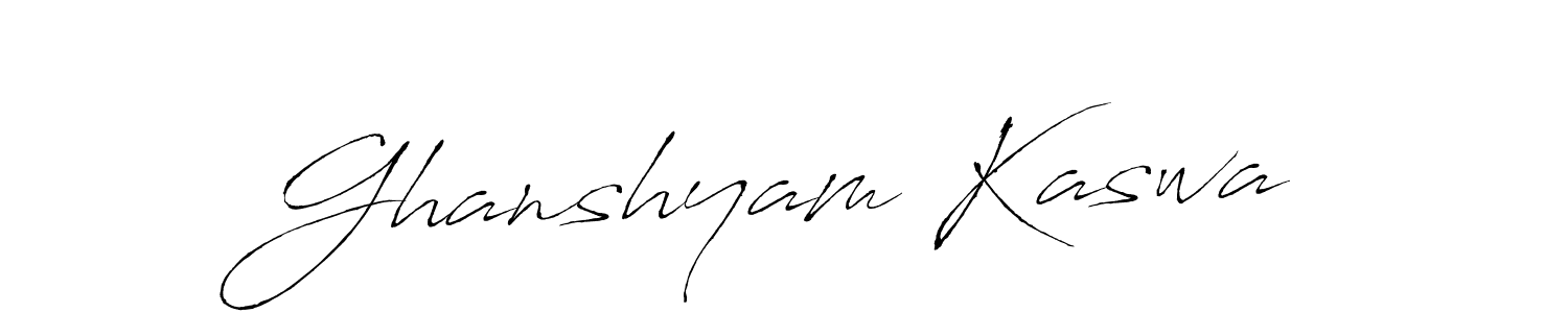 if you are searching for the best signature style for your name Ghanshyam Kaswa. so please give up your signature search. here we have designed multiple signature styles  using Antro_Vectra. Ghanshyam Kaswa signature style 6 images and pictures png