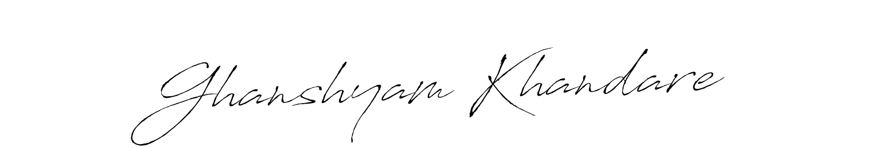 Similarly Antro_Vectra is the best handwritten signature design. Signature creator online .You can use it as an online autograph creator for name Ghanshyam Khandare. Ghanshyam Khandare signature style 6 images and pictures png