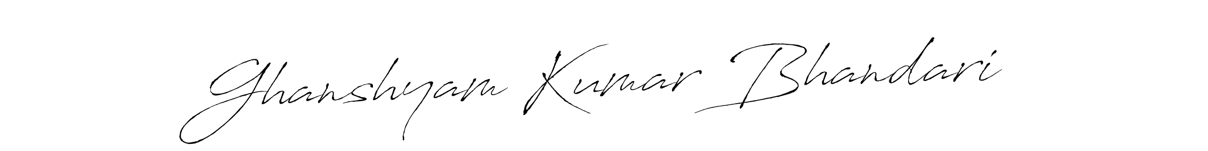 How to Draw Ghanshyam Kumar Bhandari signature style? Antro_Vectra is a latest design signature styles for name Ghanshyam Kumar Bhandari. Ghanshyam Kumar Bhandari signature style 6 images and pictures png
