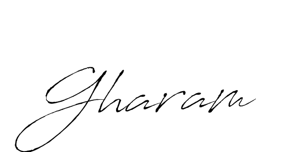 It looks lik you need a new signature style for name Gharam. Design unique handwritten (Antro_Vectra) signature with our free signature maker in just a few clicks. Gharam signature style 6 images and pictures png