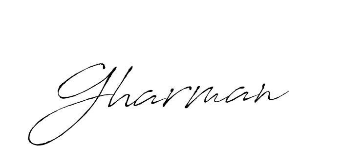 Also we have Gharman name is the best signature style. Create professional handwritten signature collection using Antro_Vectra autograph style. Gharman signature style 6 images and pictures png