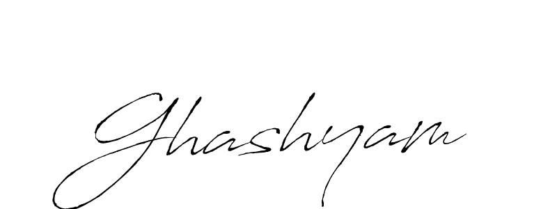 Use a signature maker to create a handwritten signature online. With this signature software, you can design (Antro_Vectra) your own signature for name Ghashyam. Ghashyam signature style 6 images and pictures png