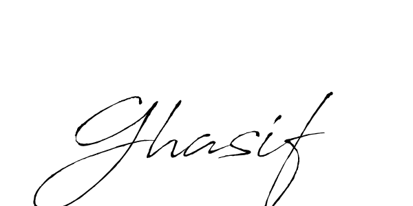 Ghasif stylish signature style. Best Handwritten Sign (Antro_Vectra) for my name. Handwritten Signature Collection Ideas for my name Ghasif. Ghasif signature style 6 images and pictures png