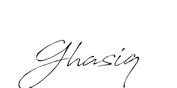 Design your own signature with our free online signature maker. With this signature software, you can create a handwritten (Antro_Vectra) signature for name Ghasiq. Ghasiq signature style 6 images and pictures png