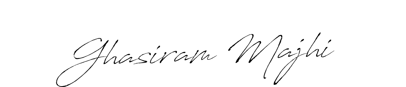 Also You can easily find your signature by using the search form. We will create Ghasiram Majhi name handwritten signature images for you free of cost using Antro_Vectra sign style. Ghasiram Majhi signature style 6 images and pictures png