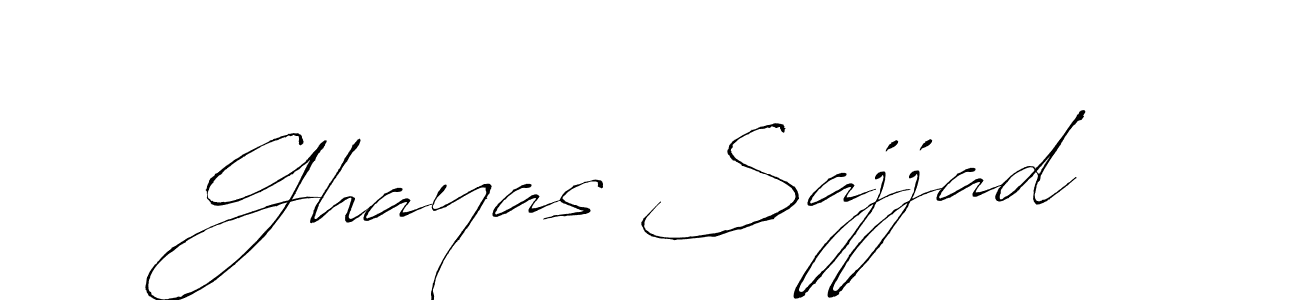 Similarly Antro_Vectra is the best handwritten signature design. Signature creator online .You can use it as an online autograph creator for name Ghayas Sajjad. Ghayas Sajjad signature style 6 images and pictures png