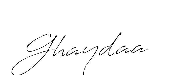 How to make Ghaydaa name signature. Use Antro_Vectra style for creating short signs online. This is the latest handwritten sign. Ghaydaa signature style 6 images and pictures png