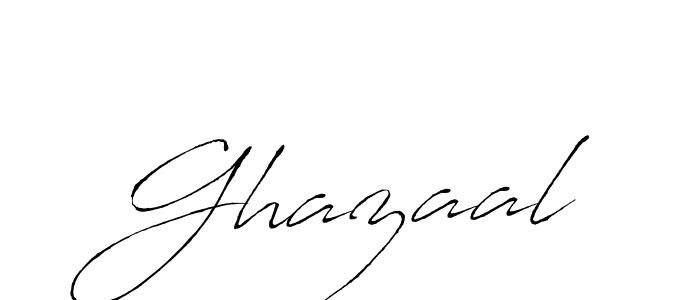 How to make Ghazaal name signature. Use Antro_Vectra style for creating short signs online. This is the latest handwritten sign. Ghazaal signature style 6 images and pictures png