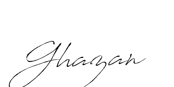 How to make Ghazan name signature. Use Antro_Vectra style for creating short signs online. This is the latest handwritten sign. Ghazan signature style 6 images and pictures png