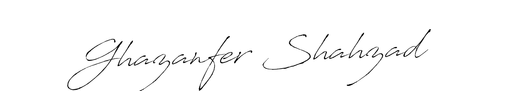 if you are searching for the best signature style for your name Ghazanfer Shahzad. so please give up your signature search. here we have designed multiple signature styles  using Antro_Vectra. Ghazanfer Shahzad signature style 6 images and pictures png