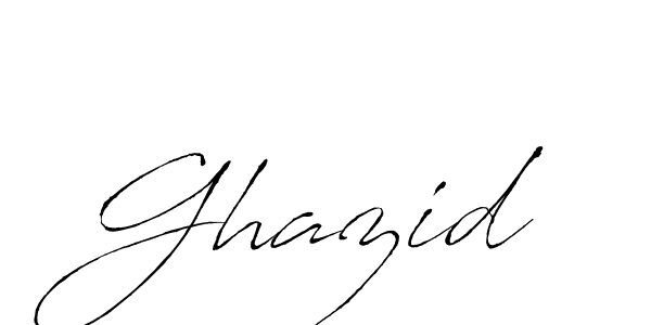 How to make Ghazid name signature. Use Antro_Vectra style for creating short signs online. This is the latest handwritten sign. Ghazid signature style 6 images and pictures png