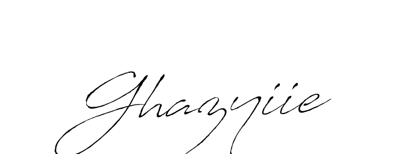It looks lik you need a new signature style for name Ghazyiie. Design unique handwritten (Antro_Vectra) signature with our free signature maker in just a few clicks. Ghazyiie signature style 6 images and pictures png