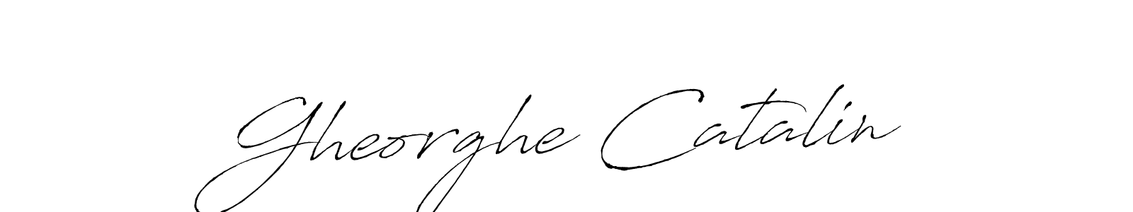 Gheorghe Catalin stylish signature style. Best Handwritten Sign (Antro_Vectra) for my name. Handwritten Signature Collection Ideas for my name Gheorghe Catalin. Gheorghe Catalin signature style 6 images and pictures png