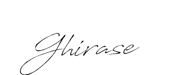 Once you've used our free online signature maker to create your best signature Antro_Vectra style, it's time to enjoy all of the benefits that Ghirase name signing documents. Ghirase signature style 6 images and pictures png