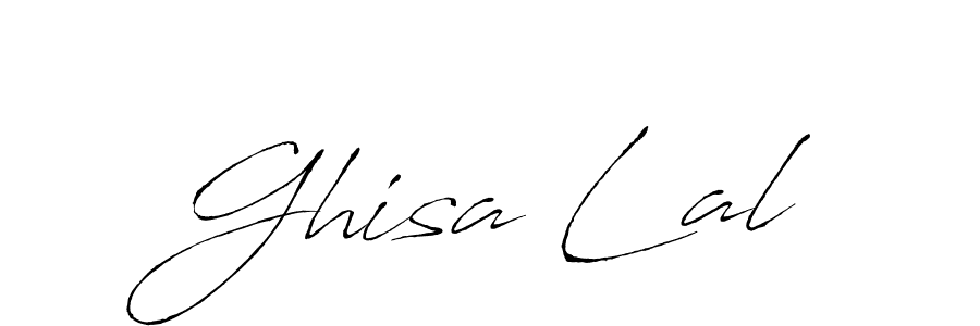 You should practise on your own different ways (Antro_Vectra) to write your name (Ghisa Lal) in signature. don't let someone else do it for you. Ghisa Lal signature style 6 images and pictures png