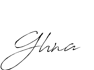 if you are searching for the best signature style for your name Ghna. so please give up your signature search. here we have designed multiple signature styles  using Antro_Vectra. Ghna signature style 6 images and pictures png