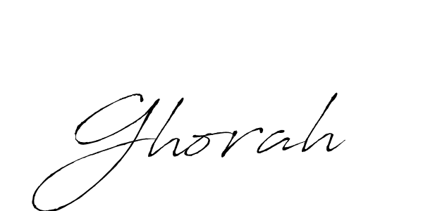 Ghorah stylish signature style. Best Handwritten Sign (Antro_Vectra) for my name. Handwritten Signature Collection Ideas for my name Ghorah. Ghorah signature style 6 images and pictures png