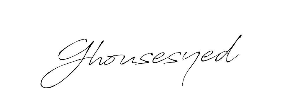Use a signature maker to create a handwritten signature online. With this signature software, you can design (Antro_Vectra) your own signature for name Ghousesyed. Ghousesyed signature style 6 images and pictures png