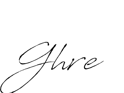 Also we have Ghre name is the best signature style. Create professional handwritten signature collection using Antro_Vectra autograph style. Ghre signature style 6 images and pictures png