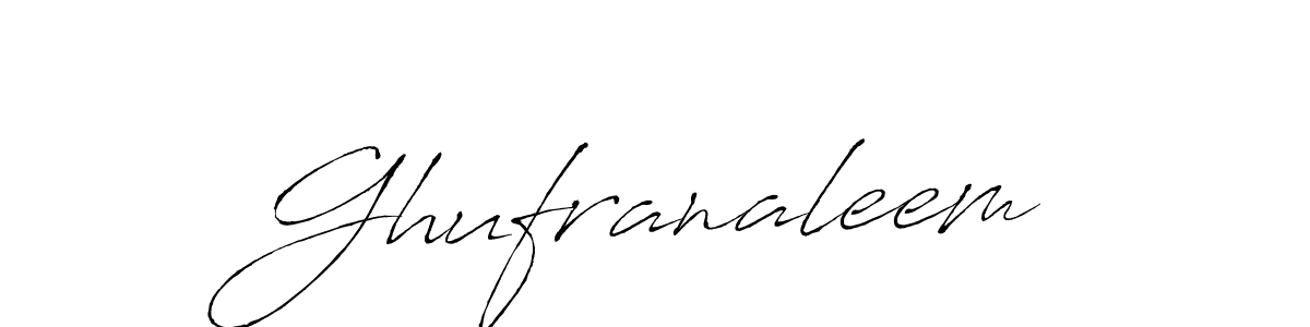Also we have Ghufranaleem name is the best signature style. Create professional handwritten signature collection using Antro_Vectra autograph style. Ghufranaleem signature style 6 images and pictures png