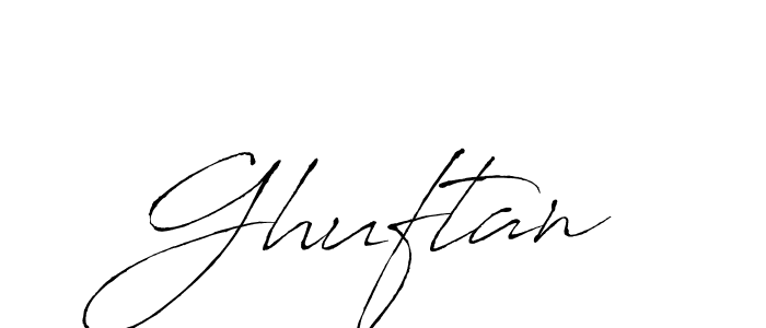 Create a beautiful signature design for name Ghuftan. With this signature (Antro_Vectra) fonts, you can make a handwritten signature for free. Ghuftan signature style 6 images and pictures png