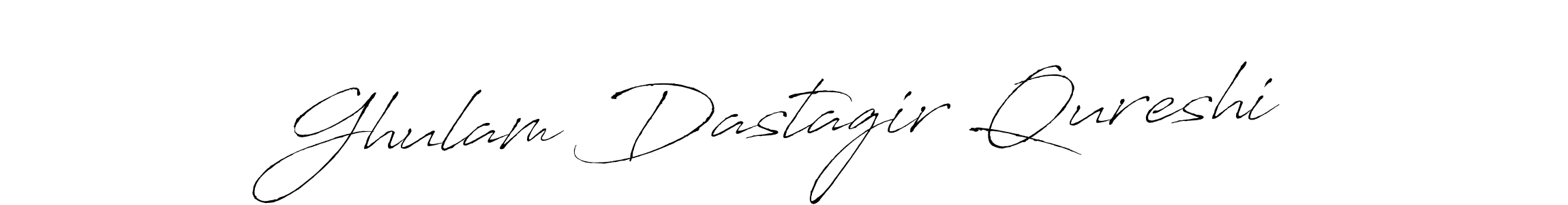Make a short Ghulam Dastagir Qureshi signature style. Manage your documents anywhere anytime using Antro_Vectra. Create and add eSignatures, submit forms, share and send files easily. Ghulam Dastagir Qureshi signature style 6 images and pictures png