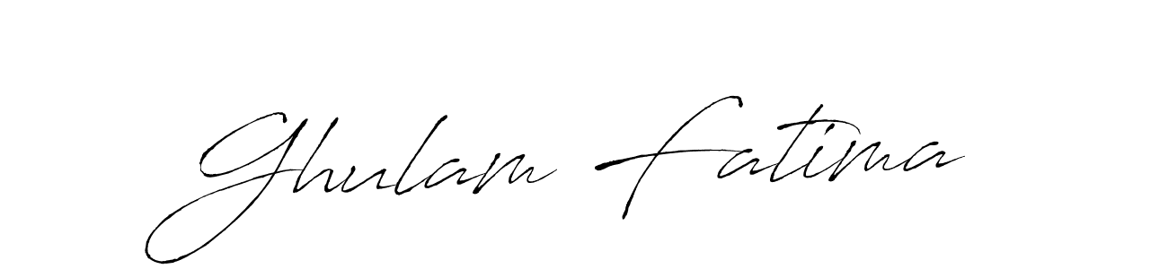 if you are searching for the best signature style for your name Ghulam Fatima. so please give up your signature search. here we have designed multiple signature styles  using Antro_Vectra. Ghulam Fatima signature style 6 images and pictures png