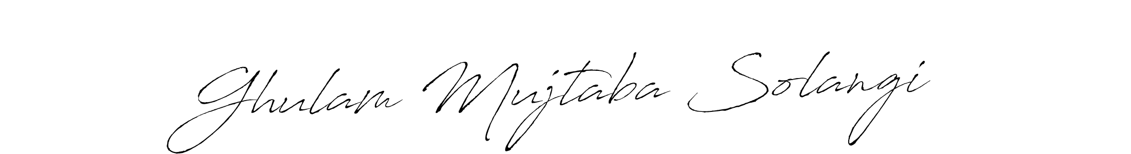 Also You can easily find your signature by using the search form. We will create Ghulam Mujtaba Solangi name handwritten signature images for you free of cost using Antro_Vectra sign style. Ghulam Mujtaba Solangi signature style 6 images and pictures png