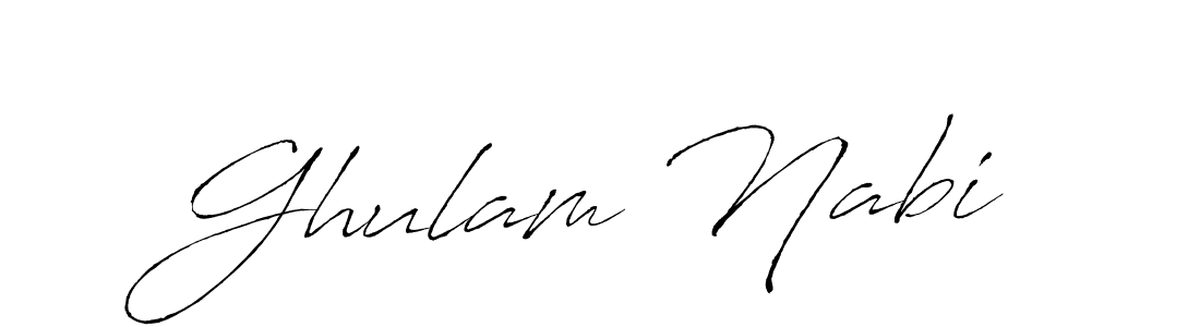 Best and Professional Signature Style for Ghulam Nabi. Antro_Vectra Best Signature Style Collection. Ghulam Nabi signature style 6 images and pictures png