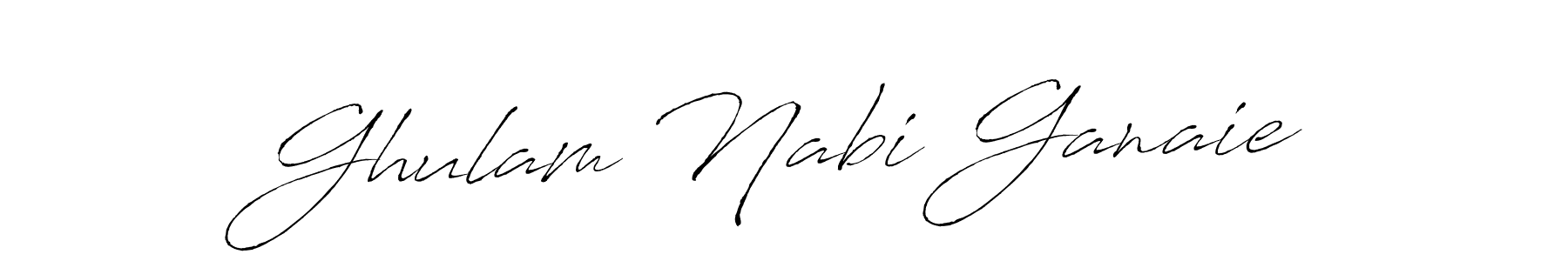 How to make Ghulam Nabi Ganaie signature? Antro_Vectra is a professional autograph style. Create handwritten signature for Ghulam Nabi Ganaie name. Ghulam Nabi Ganaie signature style 6 images and pictures png