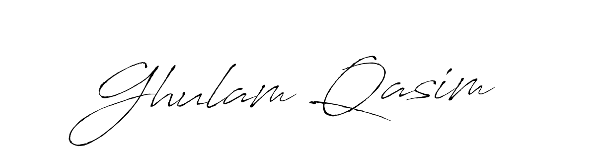 if you are searching for the best signature style for your name Ghulam Qasim. so please give up your signature search. here we have designed multiple signature styles  using Antro_Vectra. Ghulam Qasim signature style 6 images and pictures png