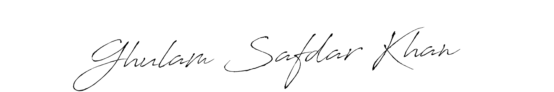 if you are searching for the best signature style for your name Ghulam Safdar Khan. so please give up your signature search. here we have designed multiple signature styles  using Antro_Vectra. Ghulam Safdar Khan signature style 6 images and pictures png