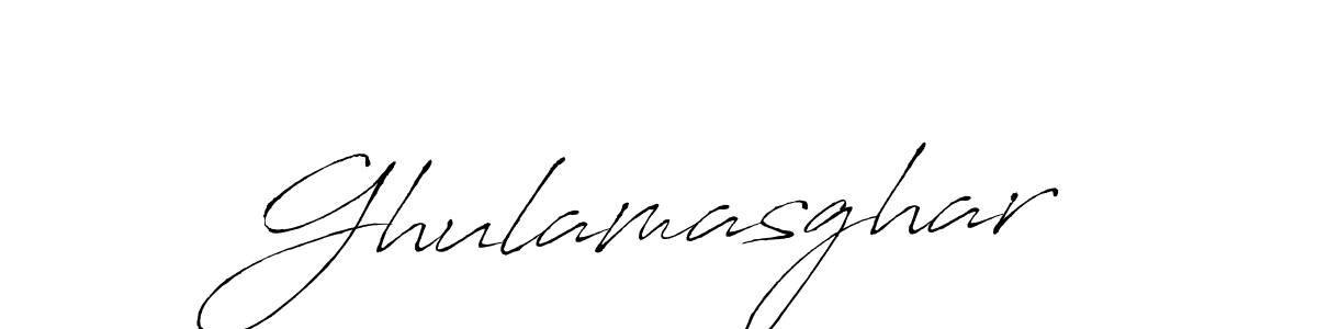 The best way (Antro_Vectra) to make a short signature is to pick only two or three words in your name. The name Ghulamasghar include a total of six letters. For converting this name. Ghulamasghar signature style 6 images and pictures png