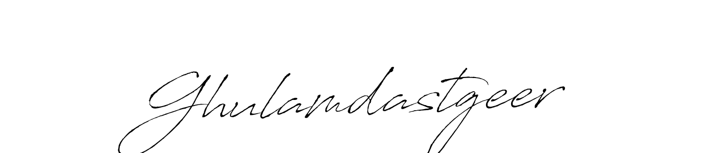 Ghulamdastgeer stylish signature style. Best Handwritten Sign (Antro_Vectra) for my name. Handwritten Signature Collection Ideas for my name Ghulamdastgeer. Ghulamdastgeer signature style 6 images and pictures png